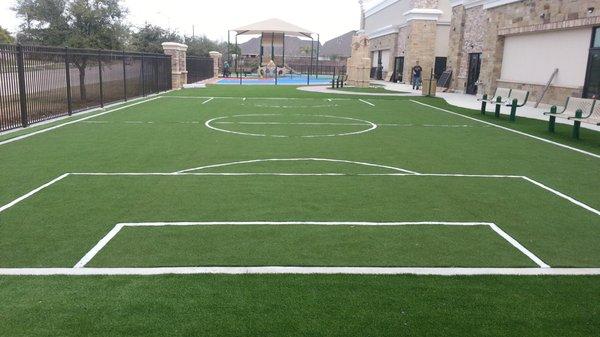 Synthetic turf installation, AZ