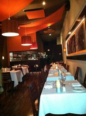 Furniture installation by RFF Miami at Trattoria Sole in South Miami