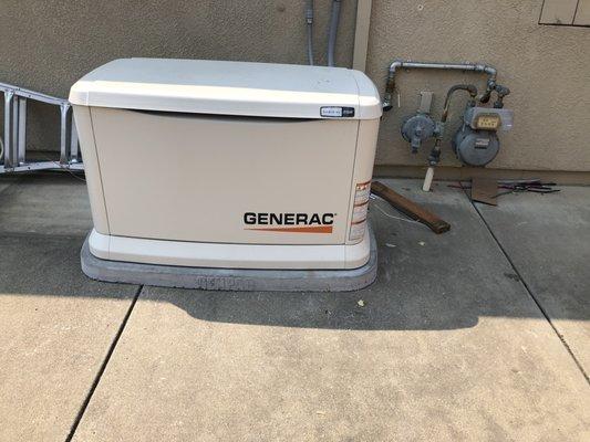 22 kw generators installed