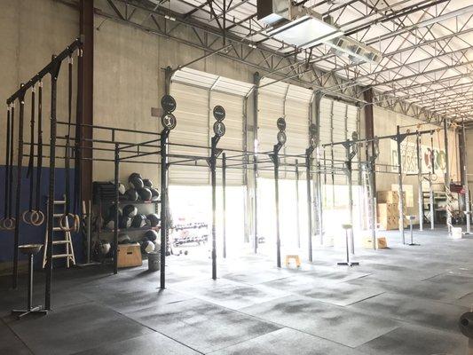 One of the biggest pull-up rigs in the area.