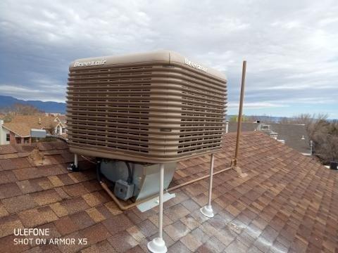 Breezeair high efficiency evaporative coolers.  $300 Rebate from PNM!!