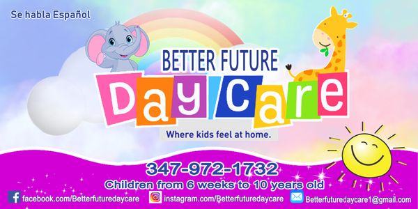 Better Future Daycare where kids feel at home