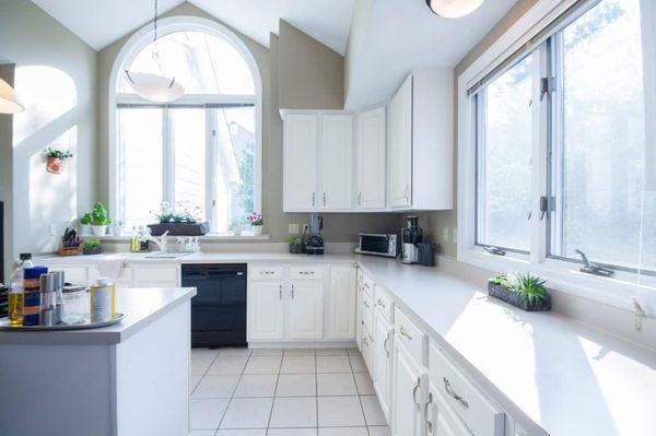 Spotless kitchen thanks to Josh!!