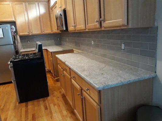 New backsplash for this kitchen