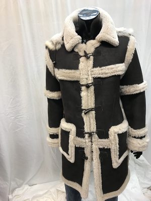 Toskana Carter Style Sheepskin Coat