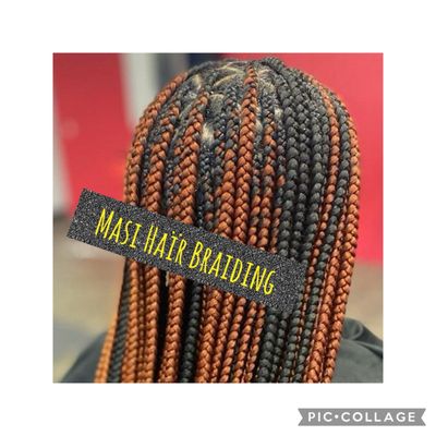 Knotless braids