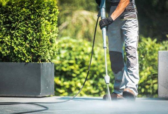 Eco-Friendly pressure washing service