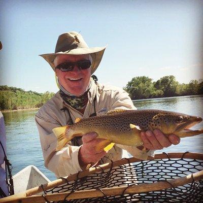 Hopper fishing on the White River is top notch.