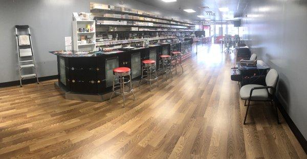 Front Vape Shop Area