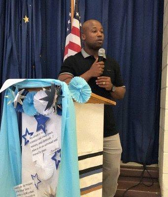 I had the honor and privilege to speak at the 5th graduation for Chillum Elementary!