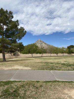 Views are nice from each part of this playground/park.