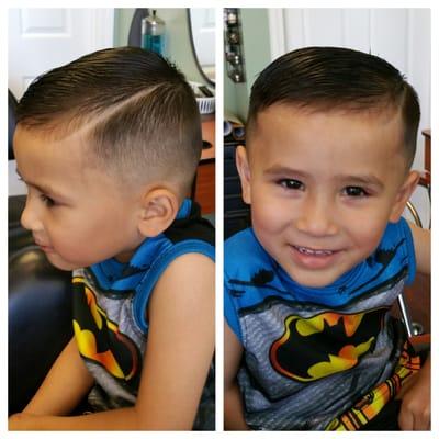 New look for this cute young client