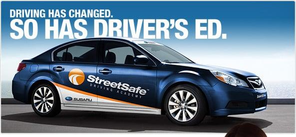 Street Safe Driving School Subaru Sponsored Cars