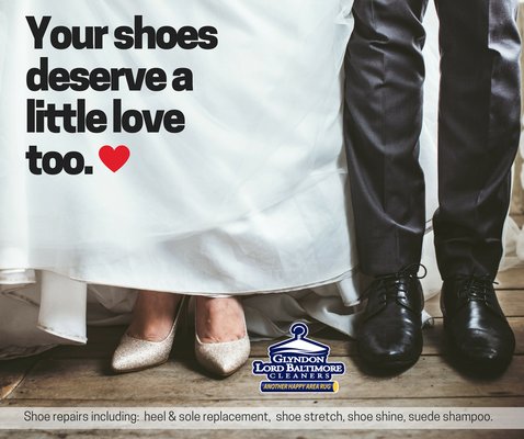 Shoe repair and UGGS cleaning.  Your shoes deserve a little love too!