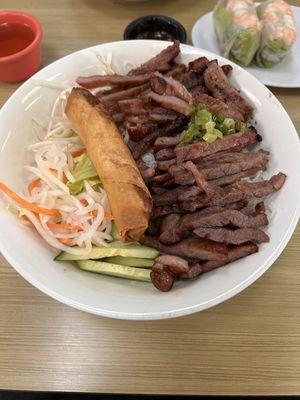 Grilled pork vermicelli