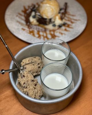 Whipped Cookie Dough & Milk