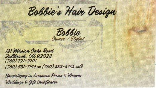 Bobbie's Hair Design