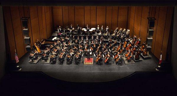 The Des Moines Symphony in their home at the Civic Center