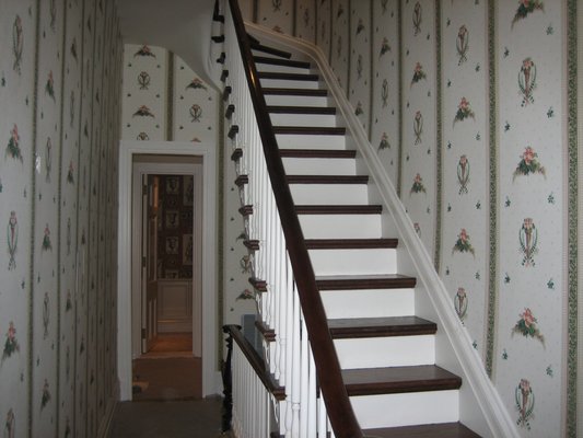 We Installed wallpaper on walls