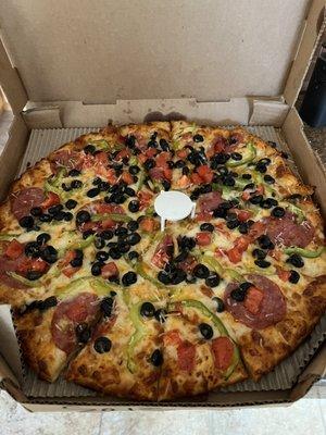 Large "Apollo" pizza