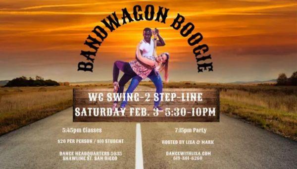 #Finally, #TheJuls has come back to @dancehq for #BandwagonBoogie. #1stSaturdays #CountrySwing #Country2Step