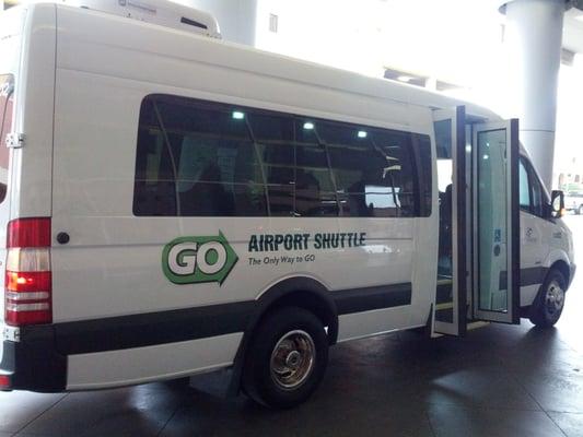 This is one of their shuttle buses that we took to/from the airport.