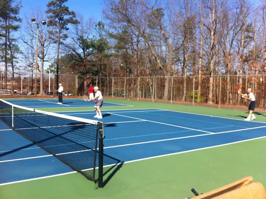 Tennis players 3.0 up @ 10:00 am Monday, wednesday, Friday.