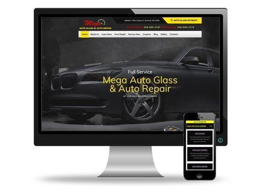 Auto Care Web Design