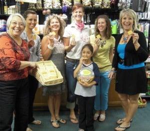 The Adrian's Boutique Staff...LOVES Savory Party Crackers! :-)