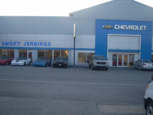 SMOKY JENNINGS Chevrolet in Palmyra, IL.has been in business since 1946 proudly serving the community with knowledgeable and friendly Staff