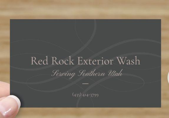 Red Rock Exterior Wash