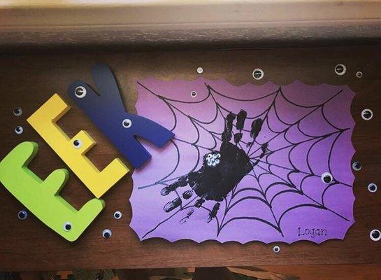 Eek! October art projects