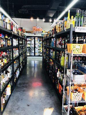 We constantly stock our shelves with bottles (not boxes!) so you can easily compare products and make your selections.