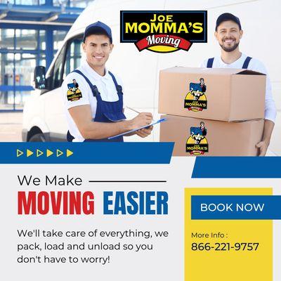 Joe Momma’s Moving