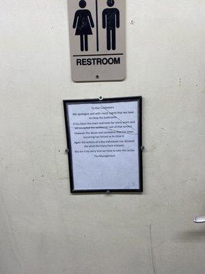 No More Restroom