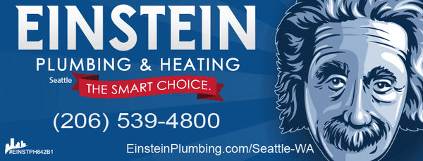 Plumbing Seattle WA | 206-539-4800 | THE SMART CHOICE for Plumbers in Seattle Washington. Call Einstein Plumbing and Heating.