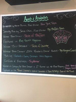 The Village Bake Shoppe accolades