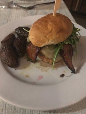 Bison burger