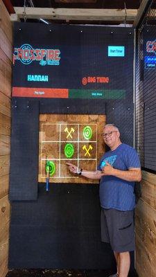 First time throwing axes and was easy to figure out for a novice!