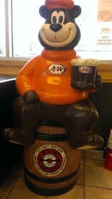 A and W mascot