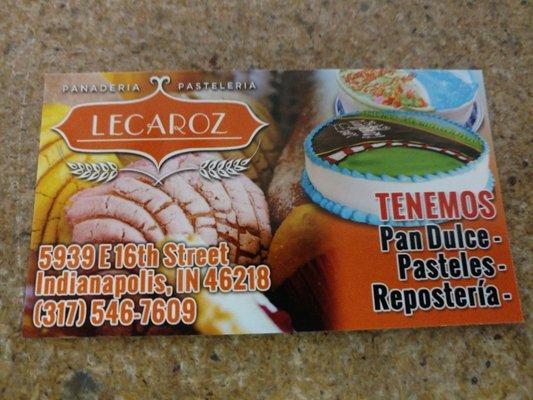 Panadería Y Pastelería Lecaroz