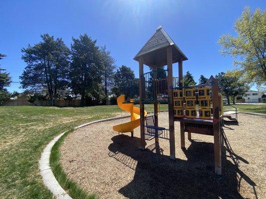 View of the playground.