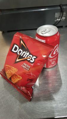 Don't forget a bag of chips and your favorite soda.