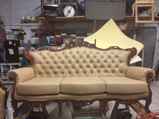 New upholstery sofa