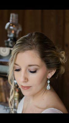 Wedding hair and makeup by Chelsea