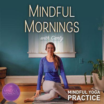 Mindful Mornings yoga meets every Monday - Friday live on Zoom!  Learn all about it at createmindfulmornings.com