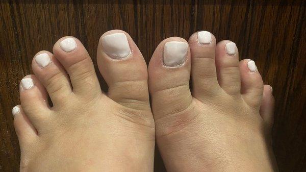 I got my pedicure