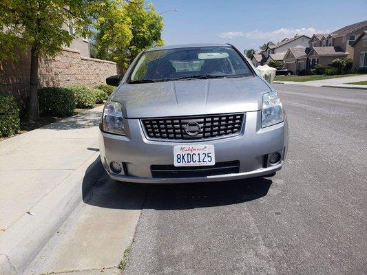 Front bumper repair