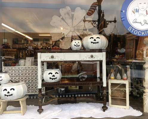 Halloween decor has invaded Furniture Revival!! BOO