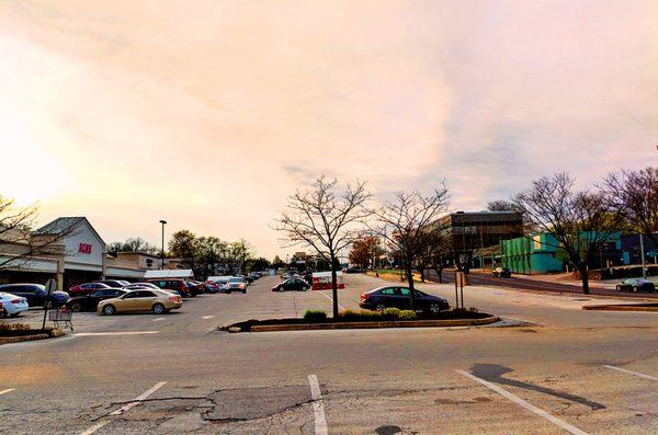 Wynnewood Square -- view from parking lot